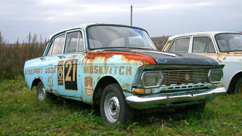 Заброшенный Москвич 407