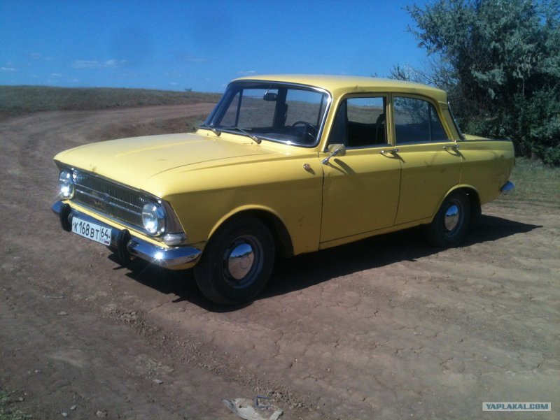 Москвич 412 АЗЛК желтый