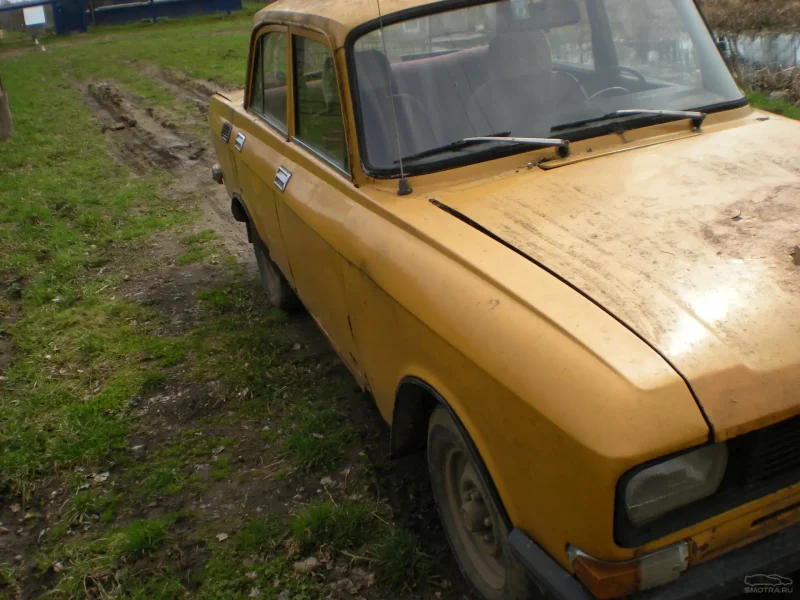 Машина Москвич 412 Ржавый