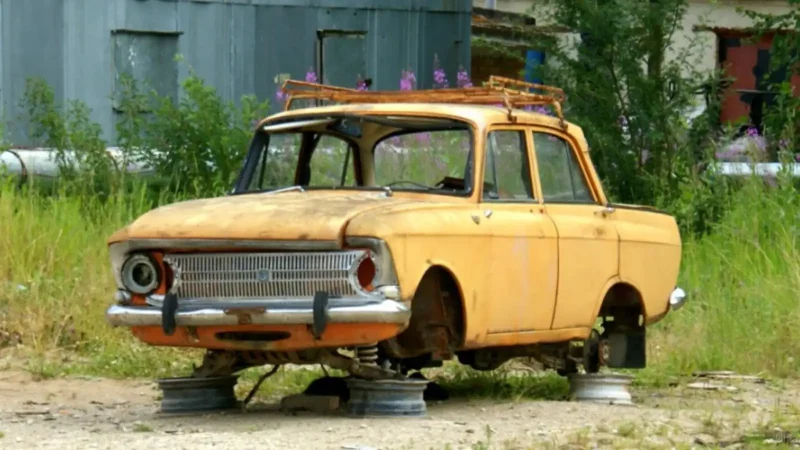 ИЖ-412 Москвич Комби - брошенная