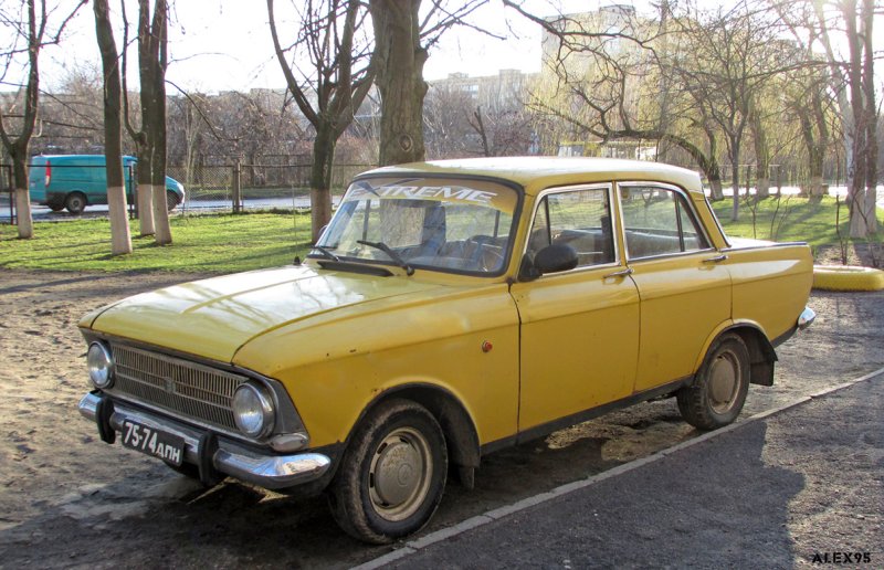 Москвич 412 на 15 штампах