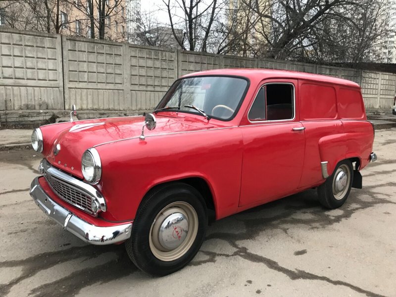 Москвич 407 красный универсал
