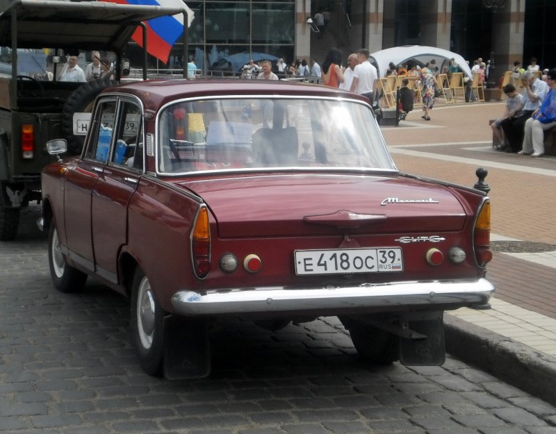 Москвич 408 1966 черный