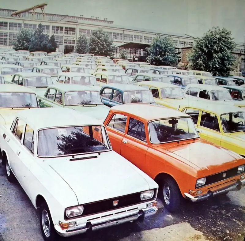 Москвич 400 конвейер АЗЛК