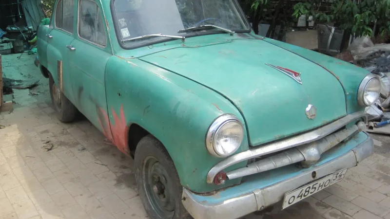 Москвич 407 синий