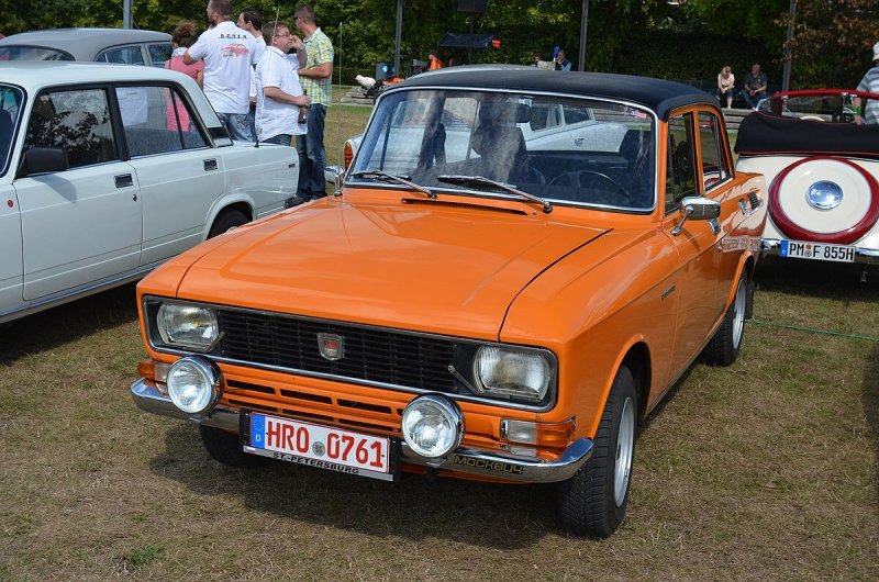 Москвич 2140 оранжевый