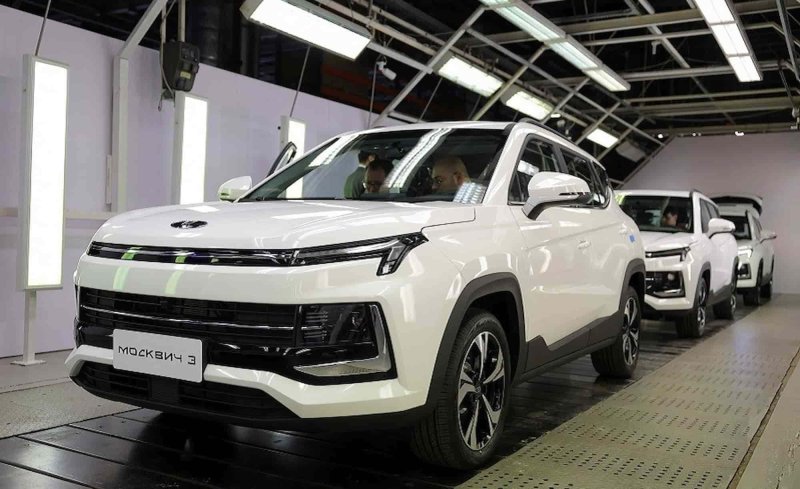Новый автомобиль Москвич