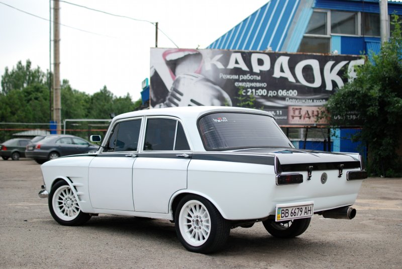 Москвич 412 белый тюнинг
