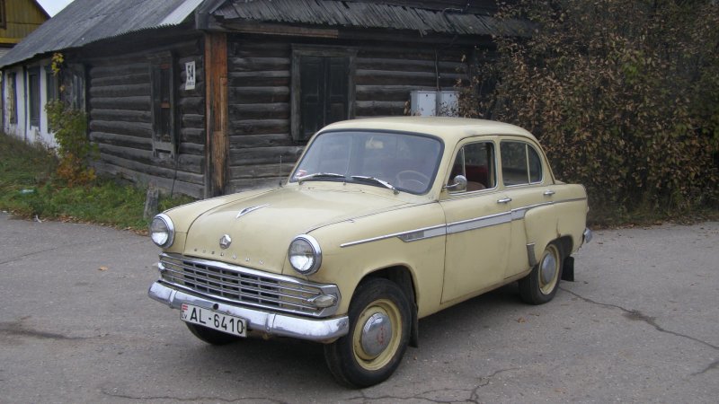Москвич 403 и Опель