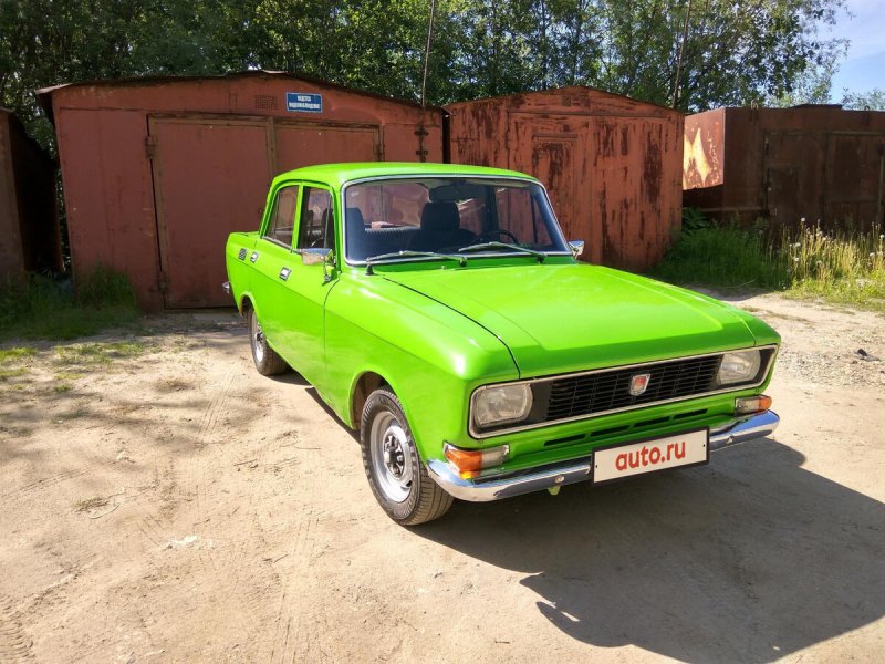 Москвич 2140 зеленый