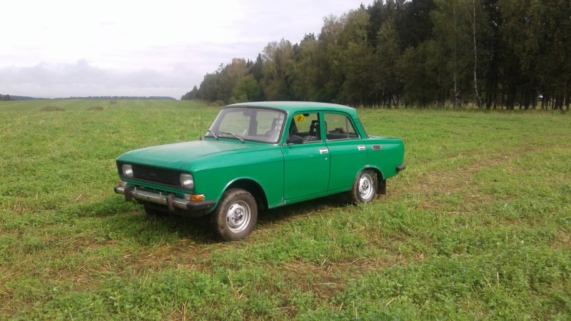 АЗЛК-2140 Москвич зеленый