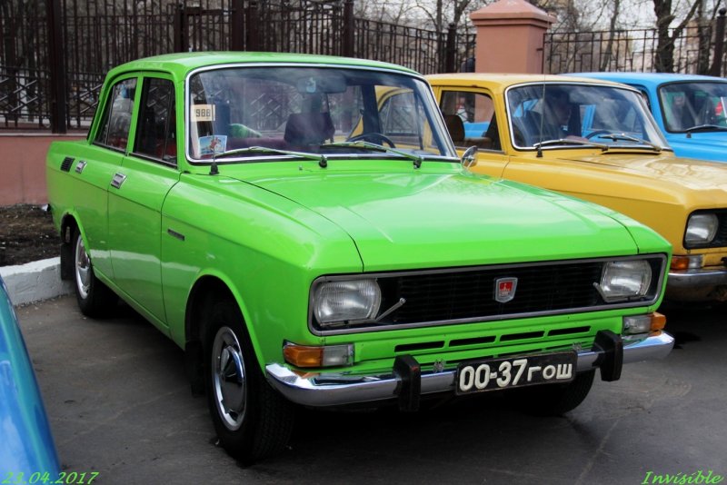 ИЖ 412 зеленый