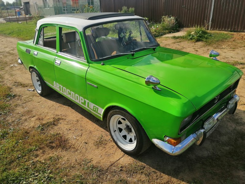 Москвич 2140 зеленый