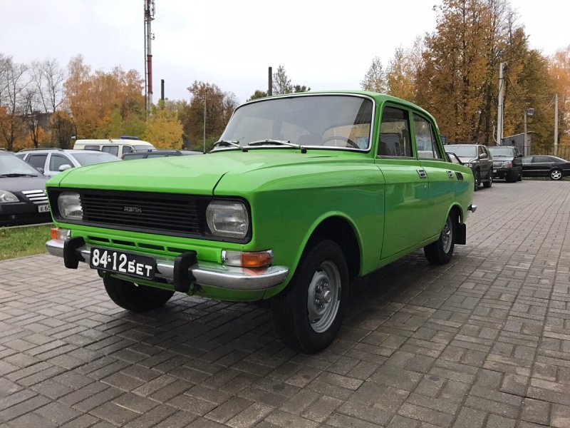 Москвич 2140 зеленый