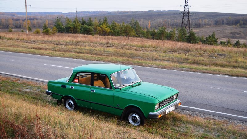 Москвич 2140 зеленый