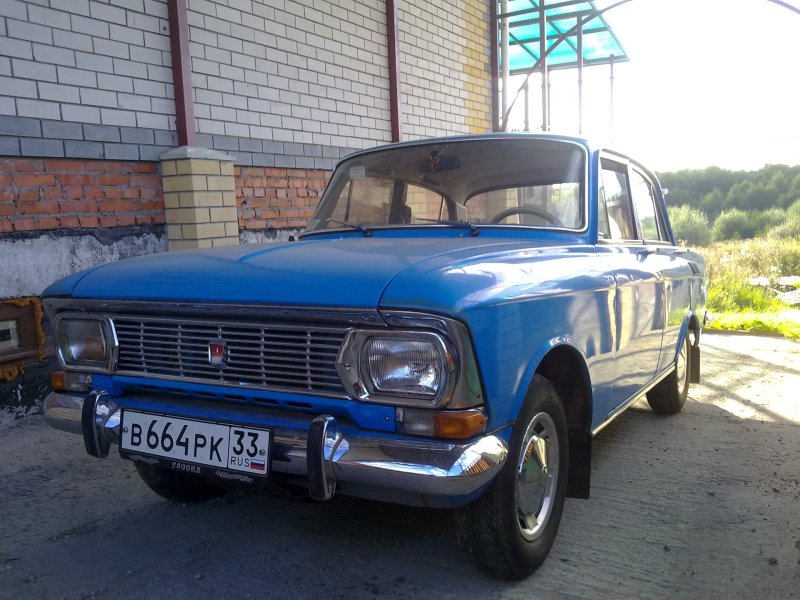 Москвич 412 цвет Пицунда