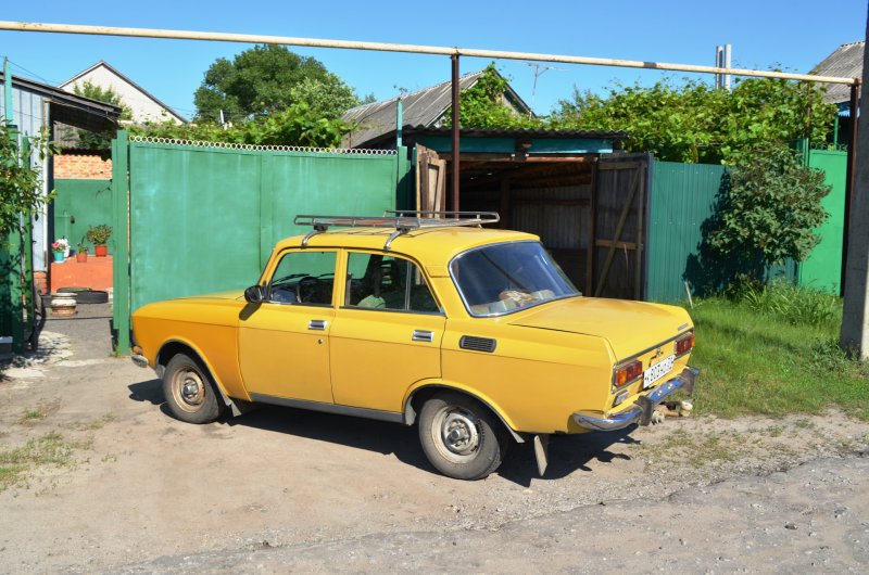 Москвич 2140 зеленый 1986