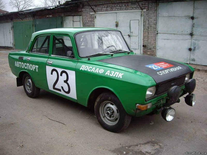 Москвич 21406 зеленый