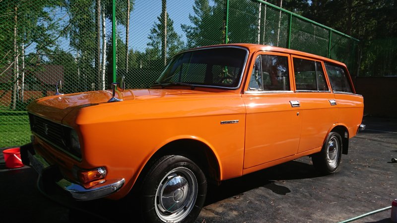 Москвич 2137 синий