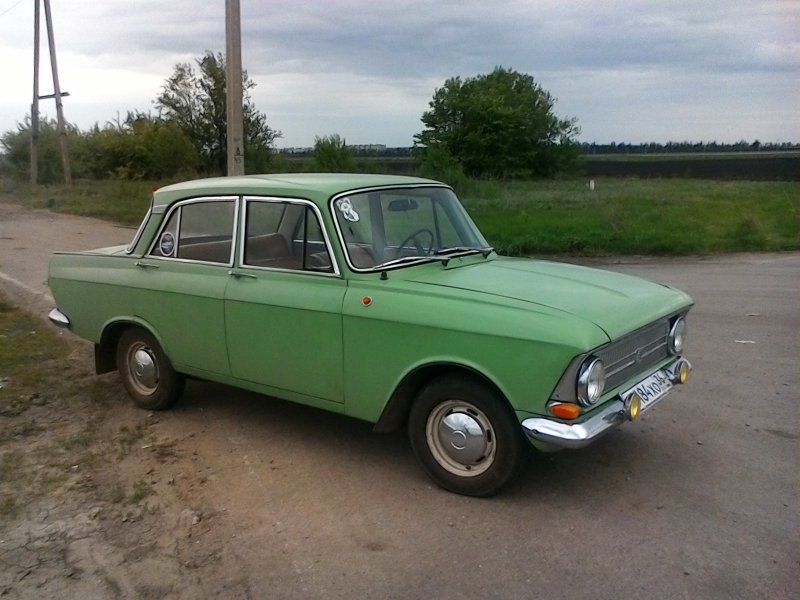 Москвич 412 ИЖ зеленый