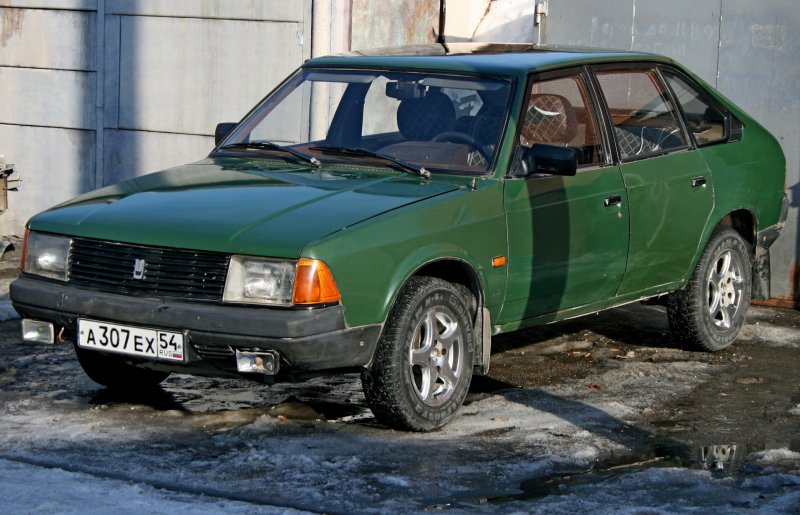 Москвич 2141 зеленый