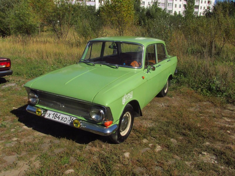 Москвич 412 ИЖ зеленый