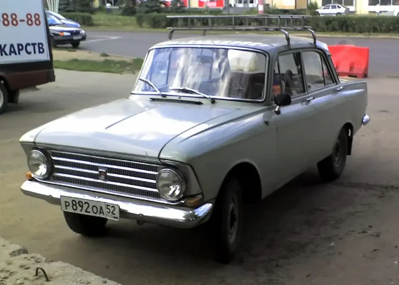 Москвич 408 белый