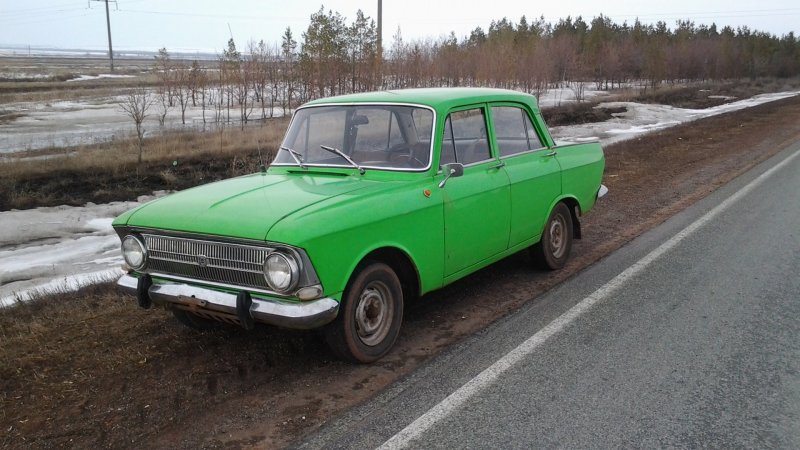 Москвич 412 ИЖ зеленый