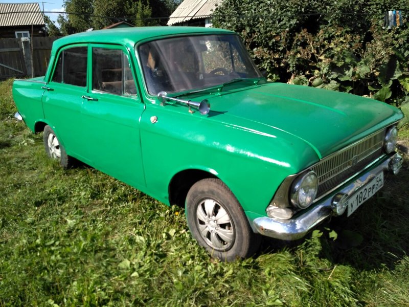 Москвич 412 салатовый седан