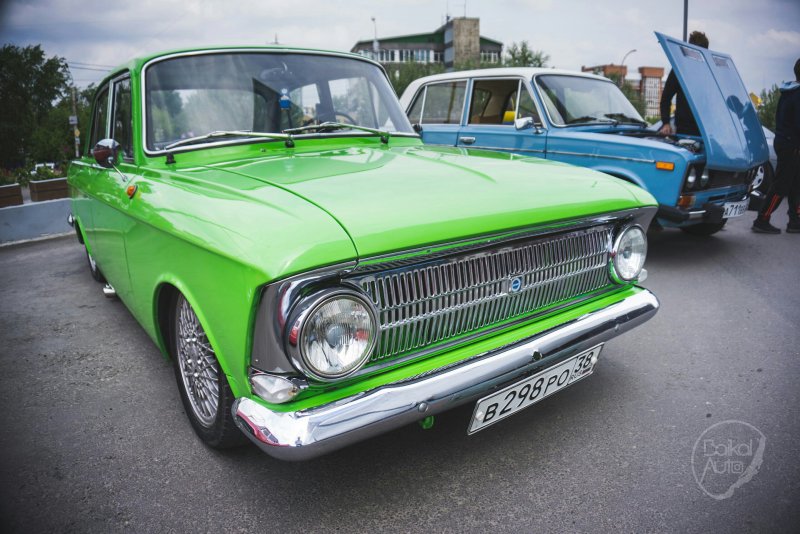 Москвич 412 светло зеленый