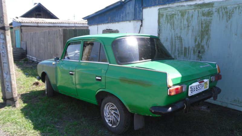ИЖ 412 зеленый