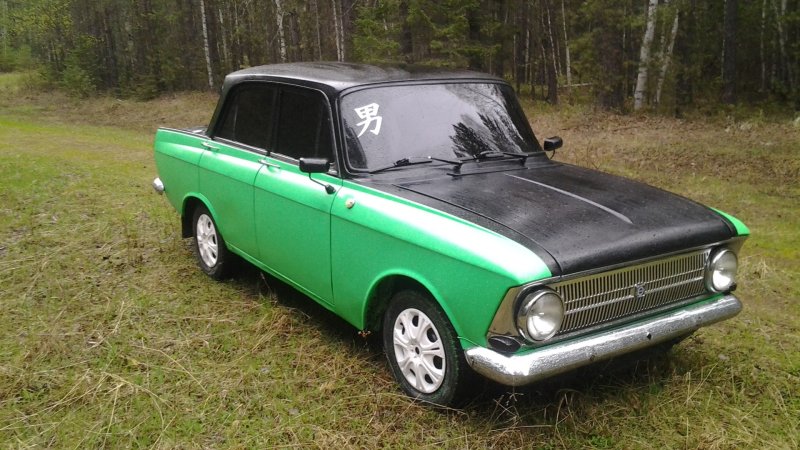 Москвич 412 АЗЛК зеленый