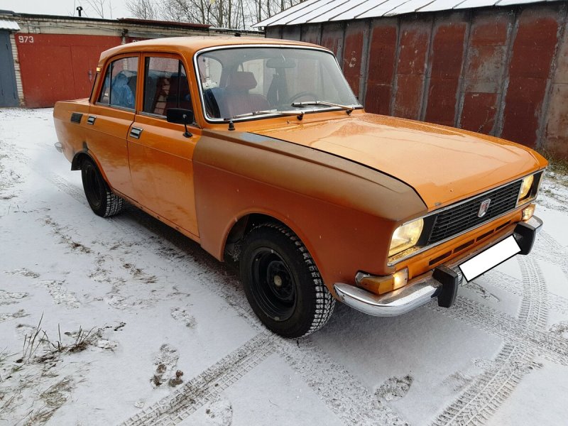 Москвич 2140 оранжевый