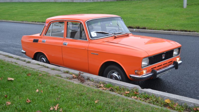 Москвич 412 оранжевый