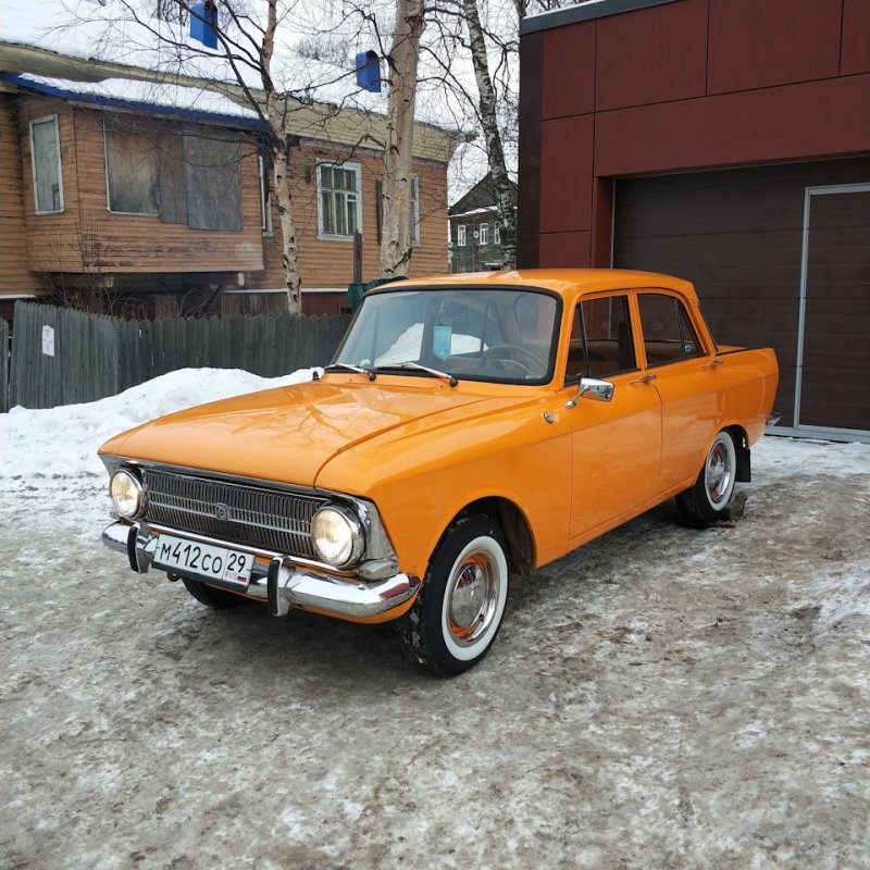 Москвич 412 оранжевый