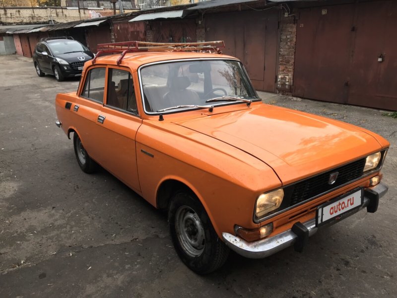 Москвич 412 оранжевый