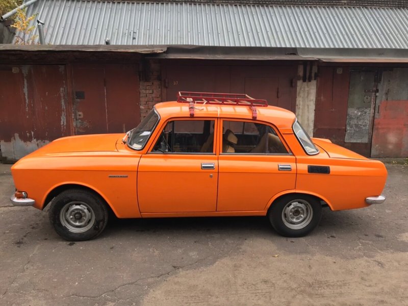 Москвич 2140 оранжевый