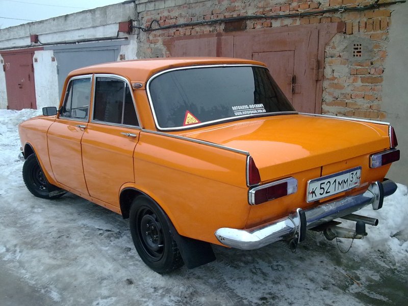 Москвич АЗЛК 412 оранжевый