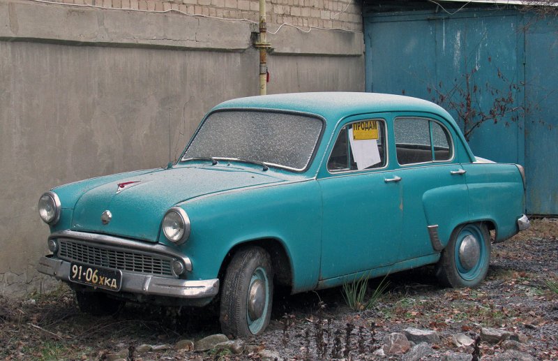 Москвич 403 зеленый