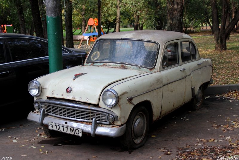 Вождение Москвич 402 403 407