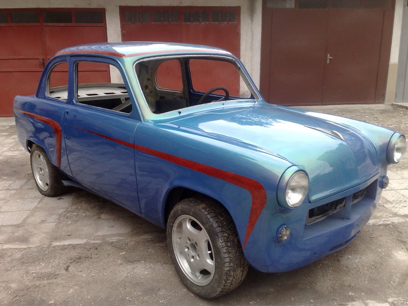 Москвич 407 зимой