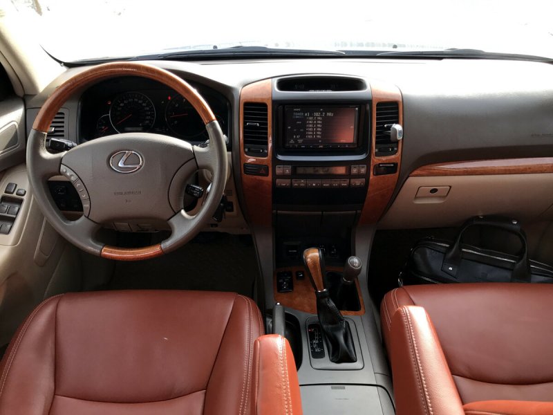 Lexus gx470 2004 салон