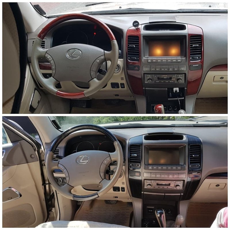 Lexus gx470 сиденья