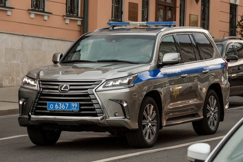 Lexus LX 570 Police