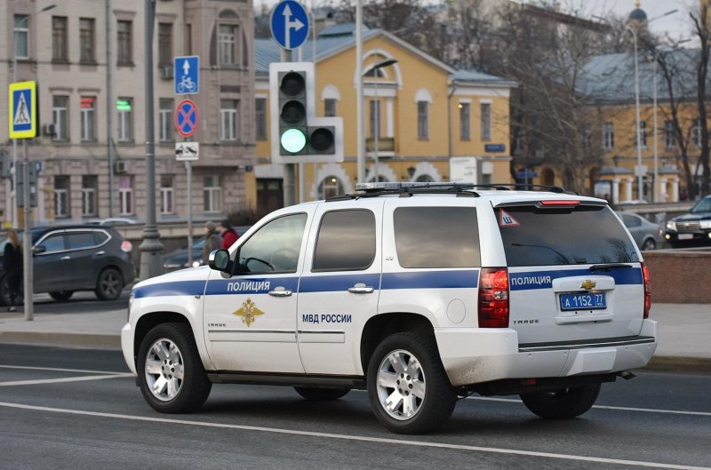 Шевроле Тахо полиция России
