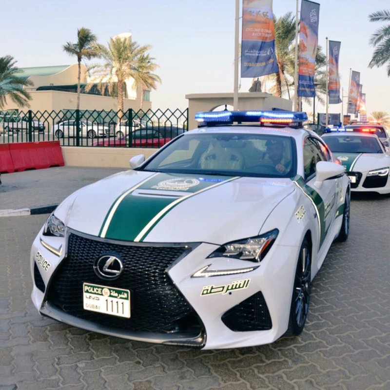 Автопарк полиции Дубая