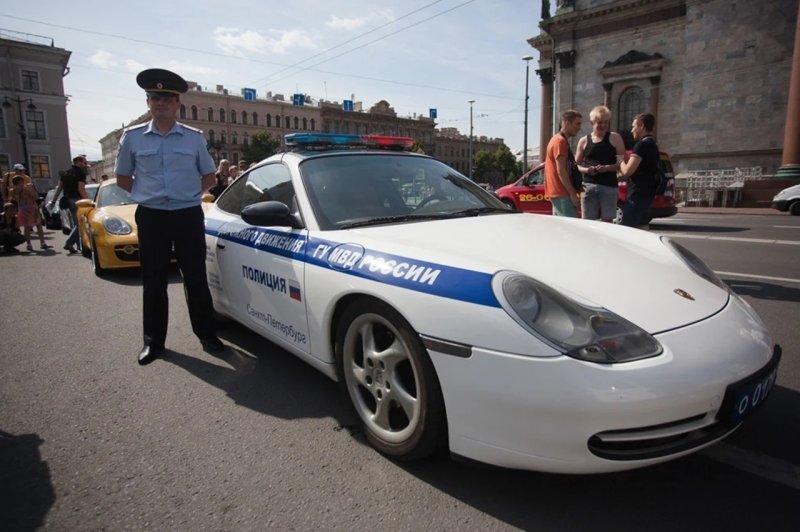 Порше 911 ДПС Санкт-Петербург