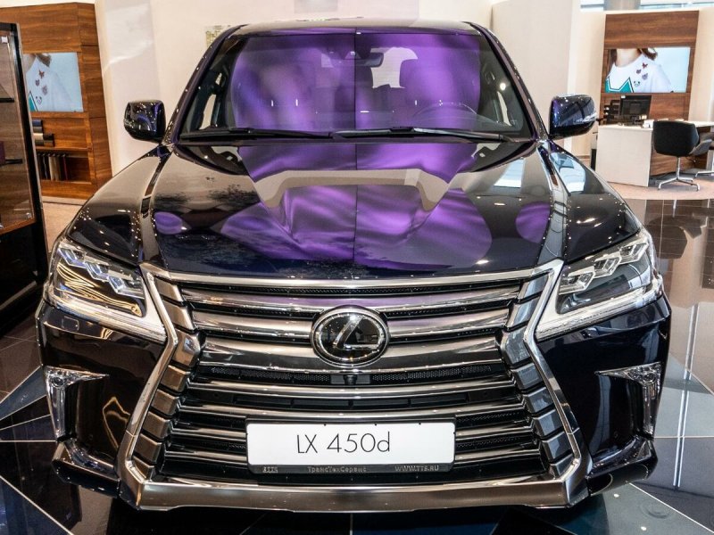 Lexus LX 450d черный