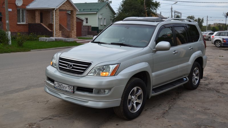 Лексус gx470 на мойке