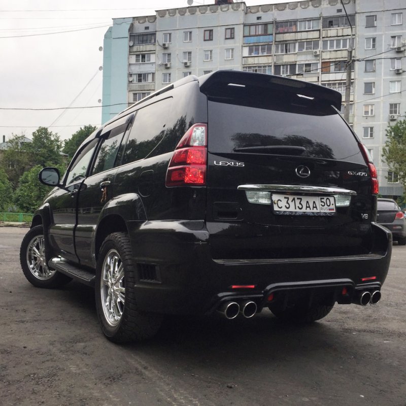 Лексус gx470 2008 Tuning